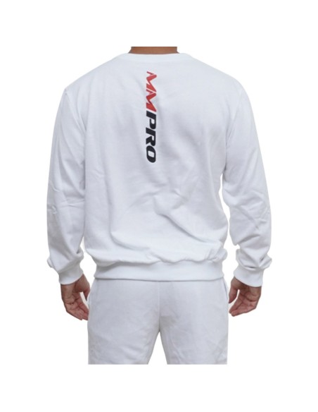 Sudadera Mmpro Blanco | Ofertas de pádel
